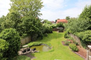 Gartenblick von der Loggia