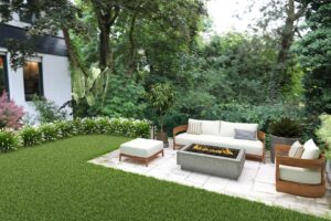 Visualisierung Terrasse Garten