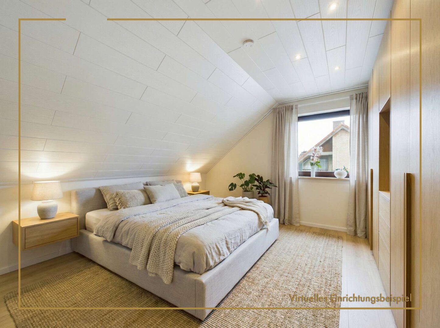 Schlafzimmer OG Visualisierung