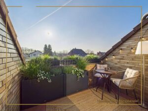 Dachbalkon Visualisierung