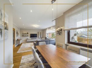 Wohnzimmer-Visualisierung