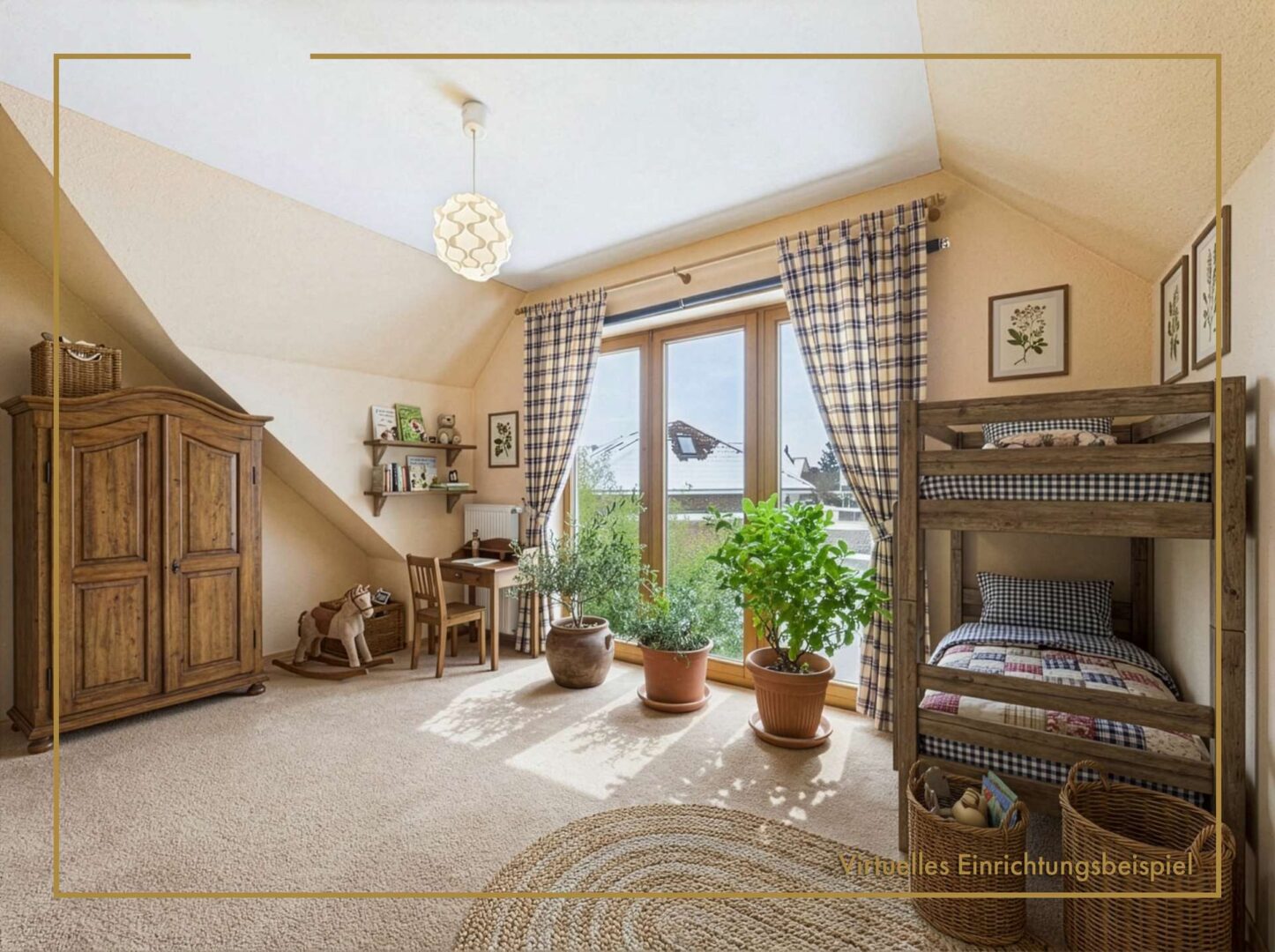 Kinderzimmer-Visualisierung
