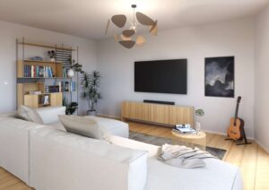 Visualisierung Wohnzimmer