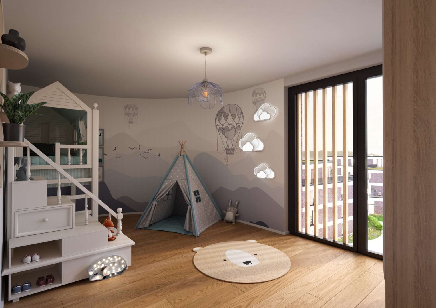 Visualisierung Kinderzimmer