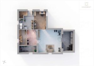 Visualisierung Grundriss UG